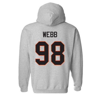 Oklahoma State - NCAA Football : Luke Webb - Classic Shersey Hooded Sweatshirt-1