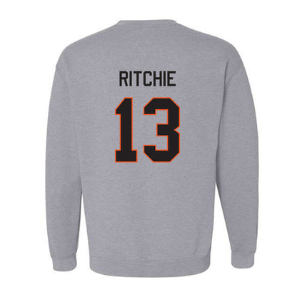 Oklahoma State - NCAA Baseball : Kollin Ritchie - Classic Shersey Crewneck Sweatshirt-1