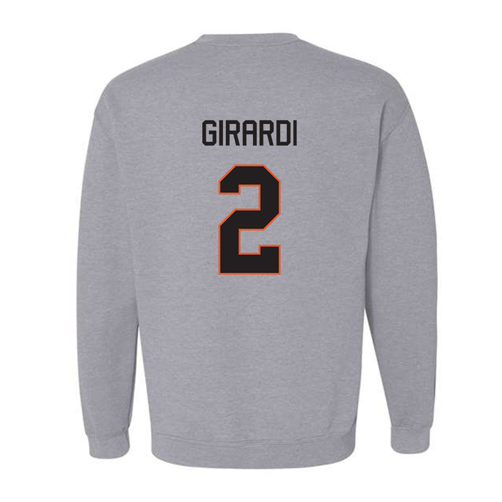 Oklahoma State - NCAA Women's Basketball : Lena Girardi - Classic Shersey Crewneck Sweatshirt-1