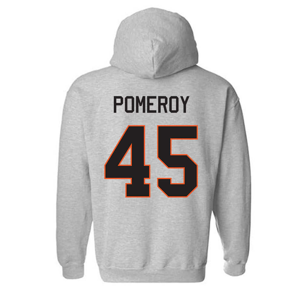 Oklahoma State - NCAA Baseball : Deacon Pomeroy - Classic Shersey Hooded Sweatshirt-1