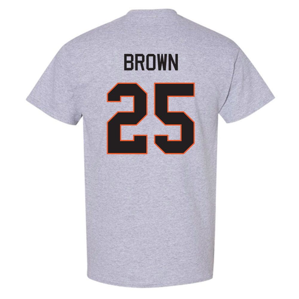 Oklahoma State - NCAA Women's Soccer : Jazmin Brown - Classic Shersey T-Shirt-1