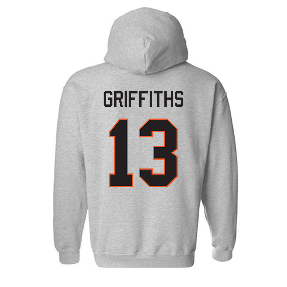 Oklahoma State - NCAA Football : Tre Griffiths - Classic Shersey Hooded Sweatshirt-1
