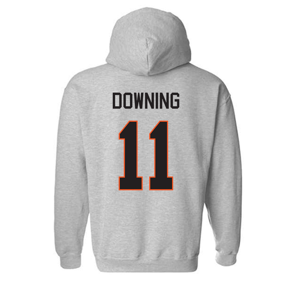 Oklahoma State - NCAA Softball : Preslee Downing - Classic Shersey Hooded Sweatshirt-1