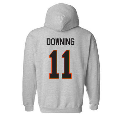 Oklahoma State - NCAA Softball : Preslee Downing - Classic Shersey Hooded Sweatshirt-1