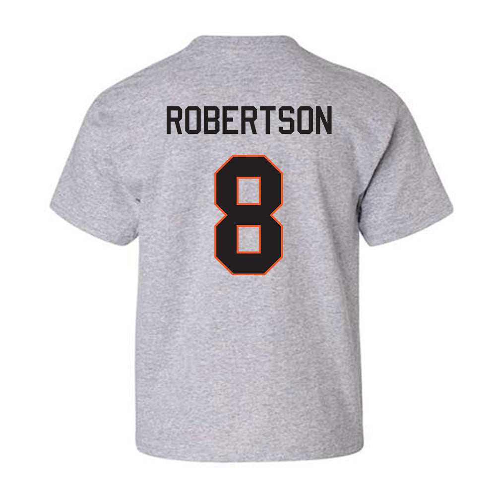Oklahoma State - NCAA Football : Parker Robertson - Classic Shersey Youth T-Shirt-1