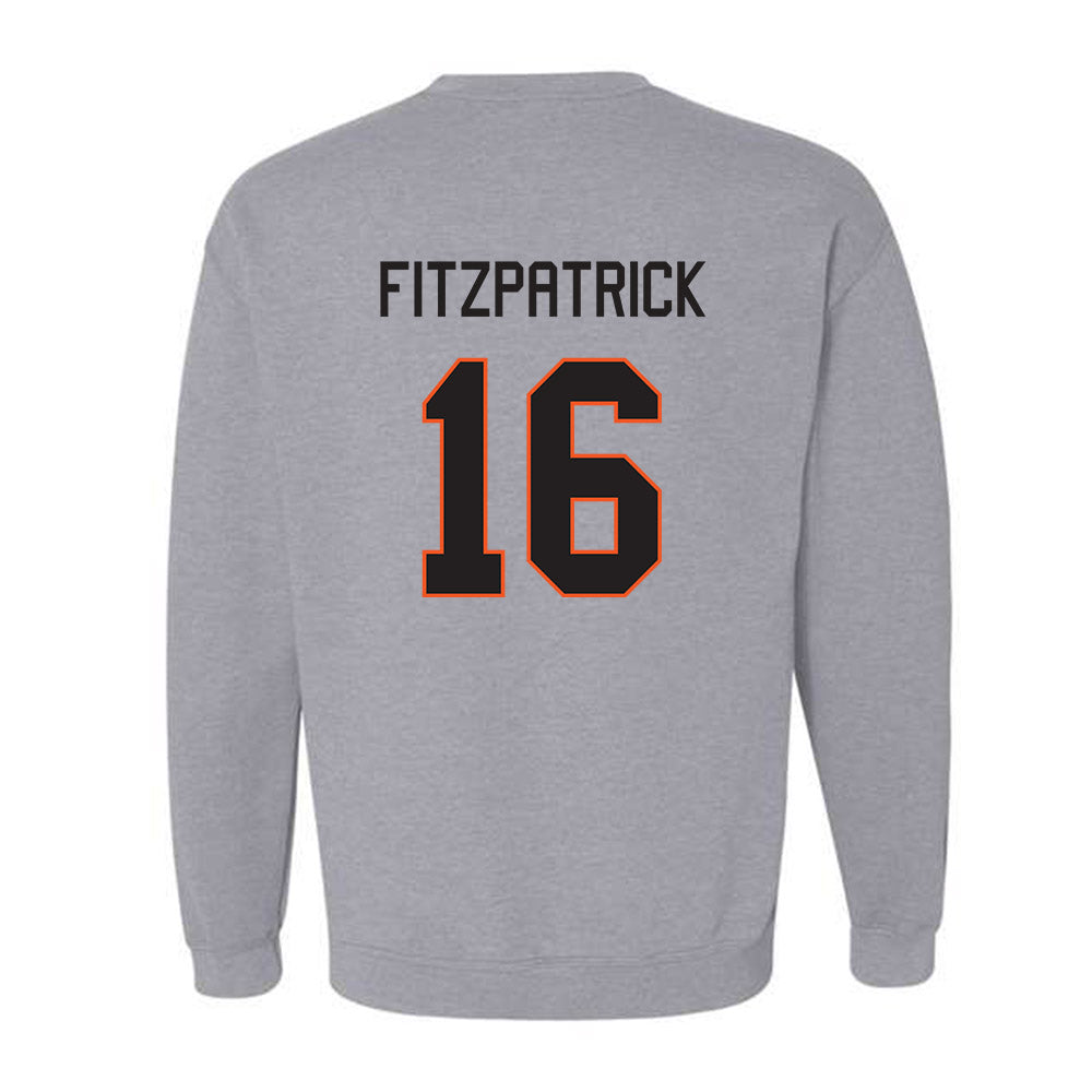 Oklahoma State - NCAA Football : Christian Fitzpatrick - Classic Shersey Crewneck Sweatshirt-1