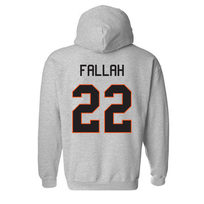 Oklahoma State - NCAA Men's Basketball : Parsa Fallah - Classic Shersey Hooded Sweatshirt-1