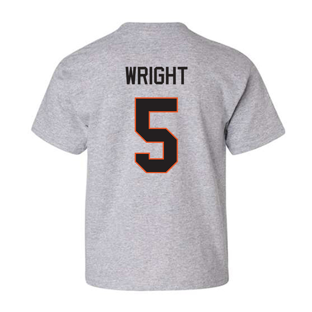 Oklahoma State - NCAA Women's Soccer : Chloe Wright - Classic Shersey Youth T-Shirt-1