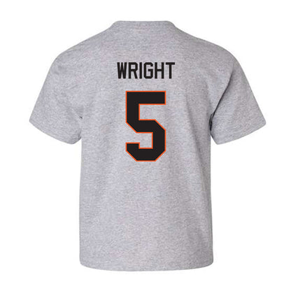 Oklahoma State - NCAA Women's Soccer : Chloe Wright - Classic Shersey Youth T-Shirt-1