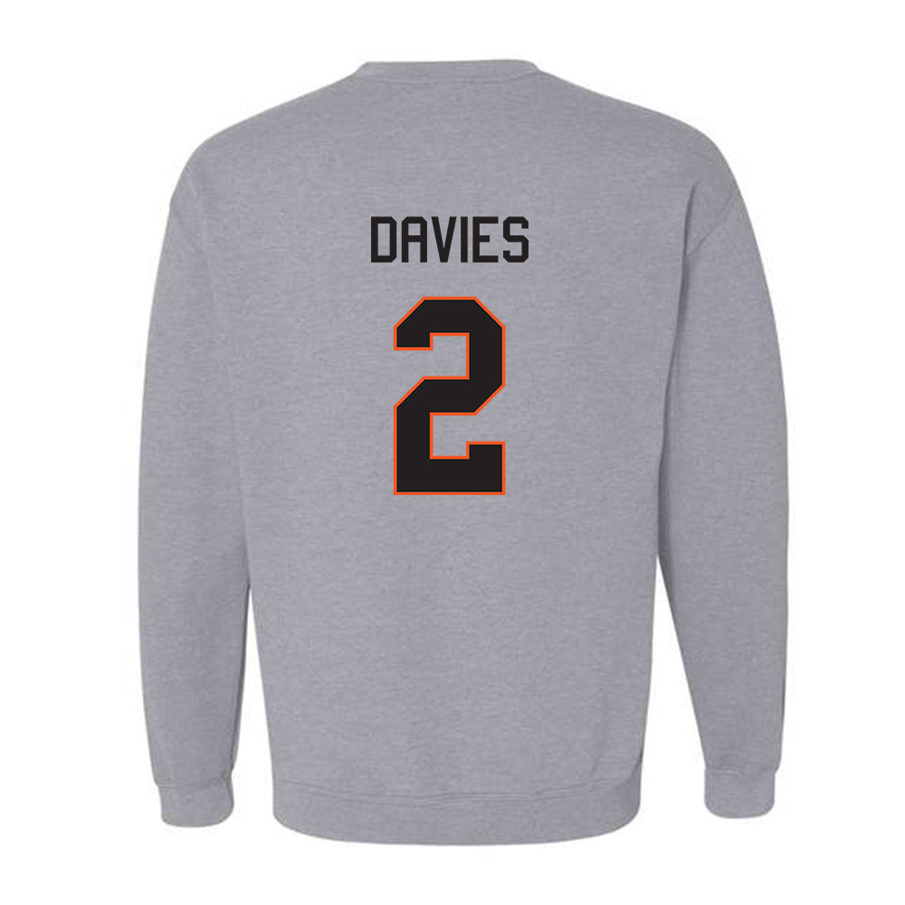 Oklahoma State - NCAA Football : Jaylin Davies - Classic Shersey Crewneck Sweatshirt-1