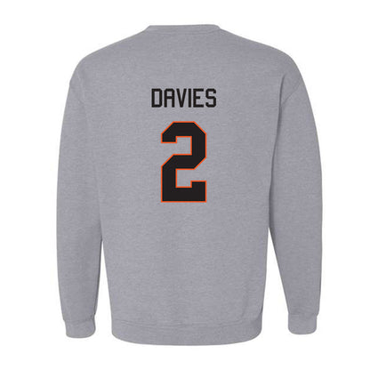 Oklahoma State - NCAA Football : Jaylin Davies - Classic Shersey Crewneck Sweatshirt-1