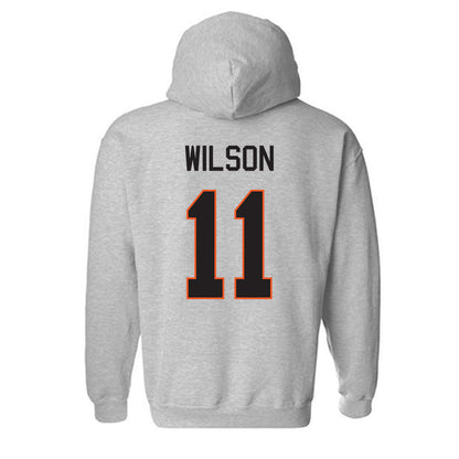 Oklahoma State - NCAA Women's Soccer : Laudan Wilson - Classic Shersey Hooded Sweatshirt-1