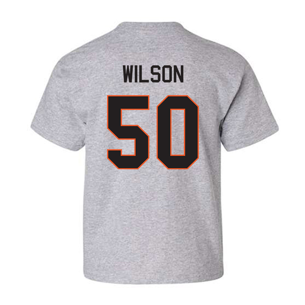 Oklahoma State - NCAA Football : Gunnar Wilson - Classic Shersey Youth T-Shirt-1