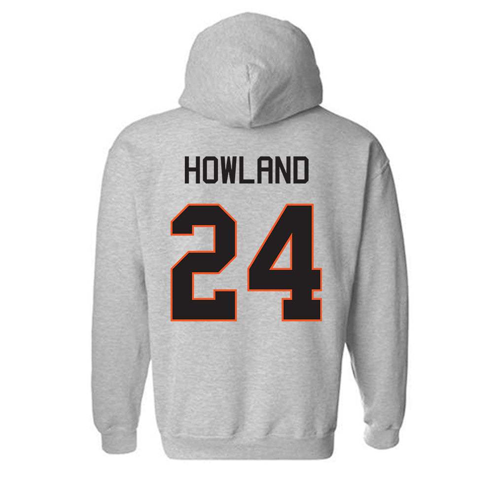 Oklahoma State - NCAA Football : Trent Howland - Classic Shersey Hooded Sweatshirt-1