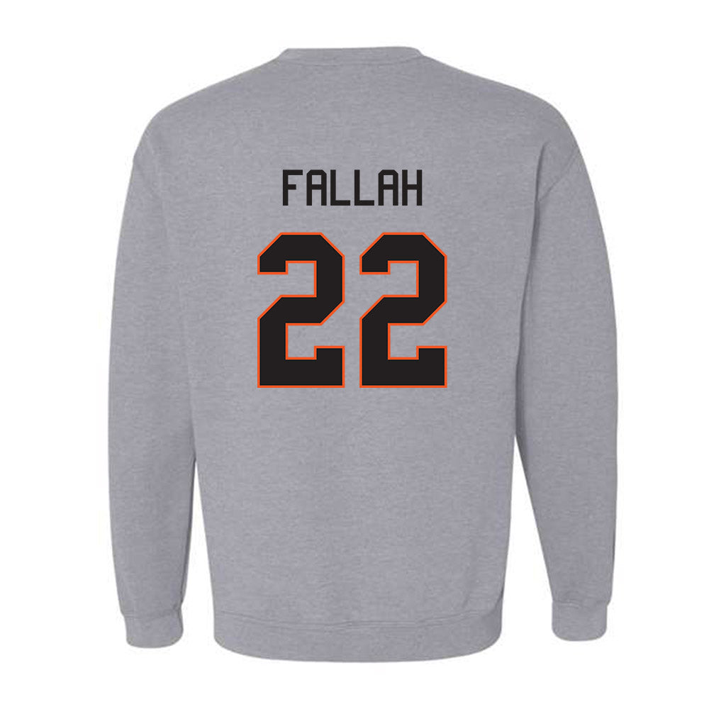 Oklahoma State - NCAA Men's Basketball : Parsa Fallah - Classic Shersey Crewneck Sweatshirt-1
