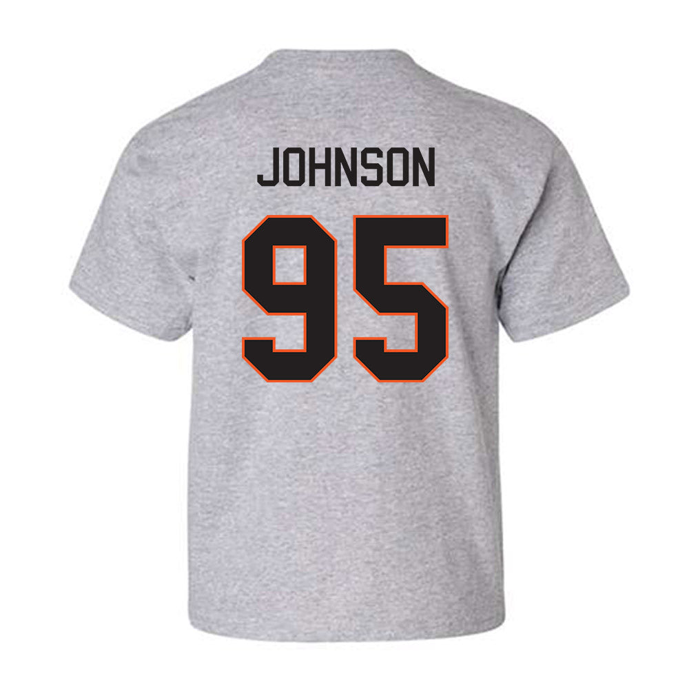 Oklahoma State - NCAA Football : Jaleel Johnson - Classic Shersey Youth T-Shirt-1