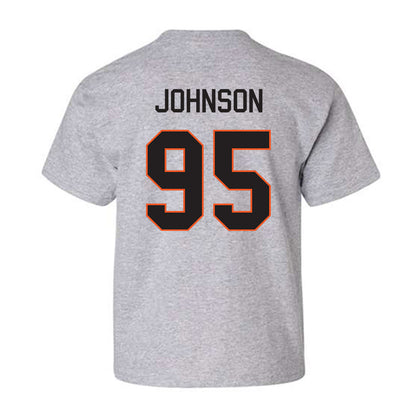 Oklahoma State - NCAA Football : Jaleel Johnson - Classic Shersey Youth T-Shirt-1