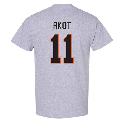 Oklahoma State - NCAA Women's Basketball : Achol Akot - Classic Shersey T-Shirt-1