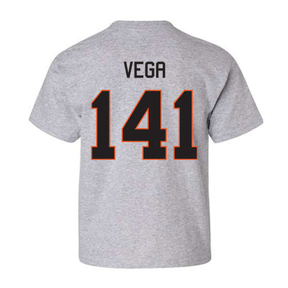 Oklahoma State - NCAA Wrestling : Sergio Vega - Classic Shersey Youth T-Shirt-1