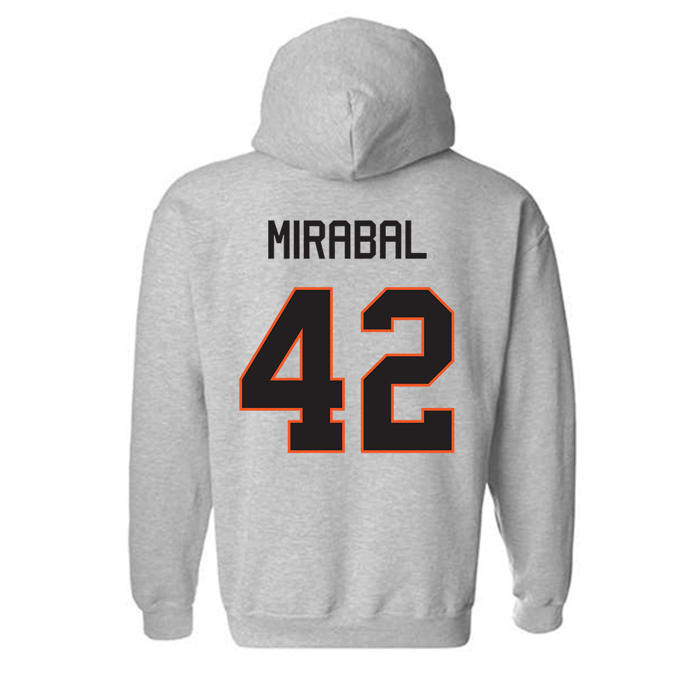 Oklahoma State - NCAA Football : Grant Mirabal - Classic Shersey Hooded Sweatshirt-1
