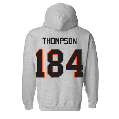 Oklahoma State - NCAA Wrestling : Brayden Thompson - Classic Shersey Hooded Sweatshirt-1
