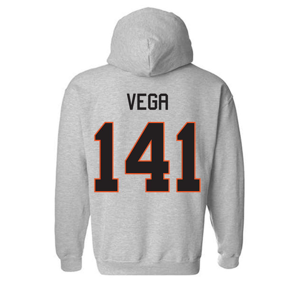Oklahoma State - NCAA Wrestling : Sergio Vega - Classic Shersey Hooded Sweatshirt-1