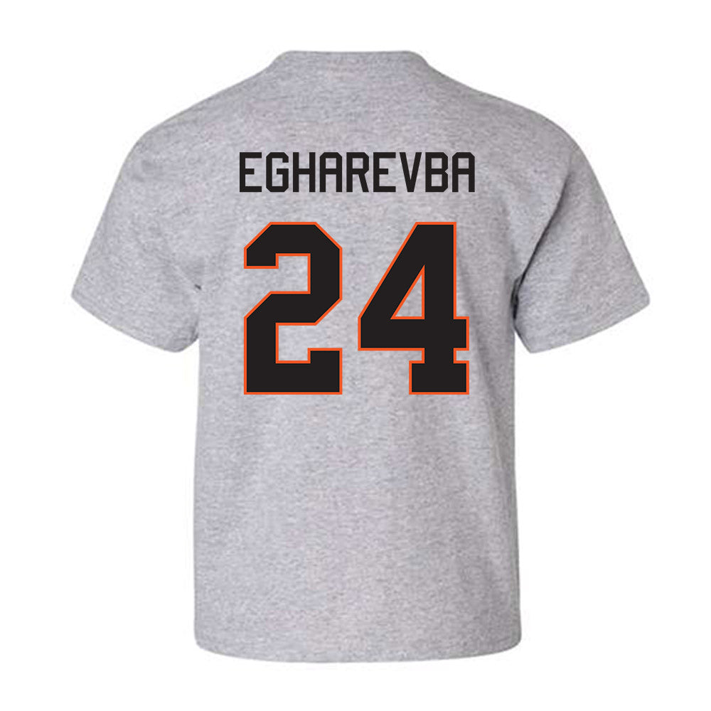 Oklahoma State - NCAA Women's Basketball : Praise Egharevba - Classic Shersey Youth T-Shirt-1