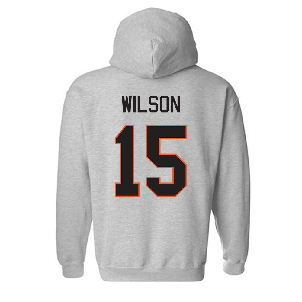 Oklahoma State - NCAA Women's Soccer : sophie Wilson - Classic Shersey Hooded Sweatshirt-1