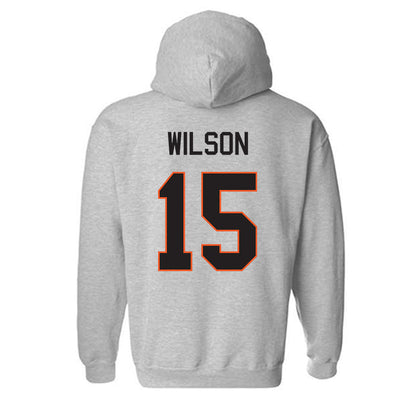 Oklahoma State - NCAA Women's Soccer : sophie Wilson - Classic Shersey Hooded Sweatshirt-1