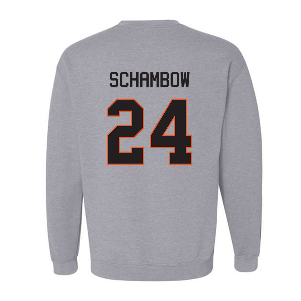 Oklahoma State - NCAA Baseball : Quinn Schambow - Classic Shersey Crewneck Sweatshirt-1