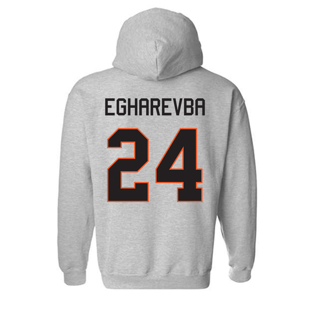 Oklahoma State - NCAA Women's Basketball : Praise Egharevba - Classic Shersey Hooded Sweatshirt-1