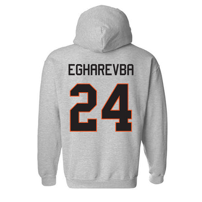 Oklahoma State - NCAA Women's Basketball : Praise Egharevba - Classic Shersey Hooded Sweatshirt-1