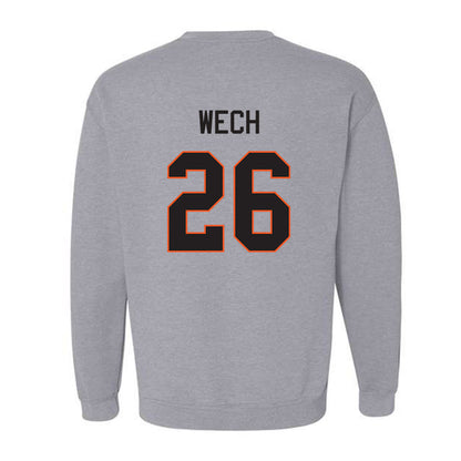 Oklahoma State - NCAA Baseball : Noah Wech - Classic Shersey Crewneck Sweatshirt-1