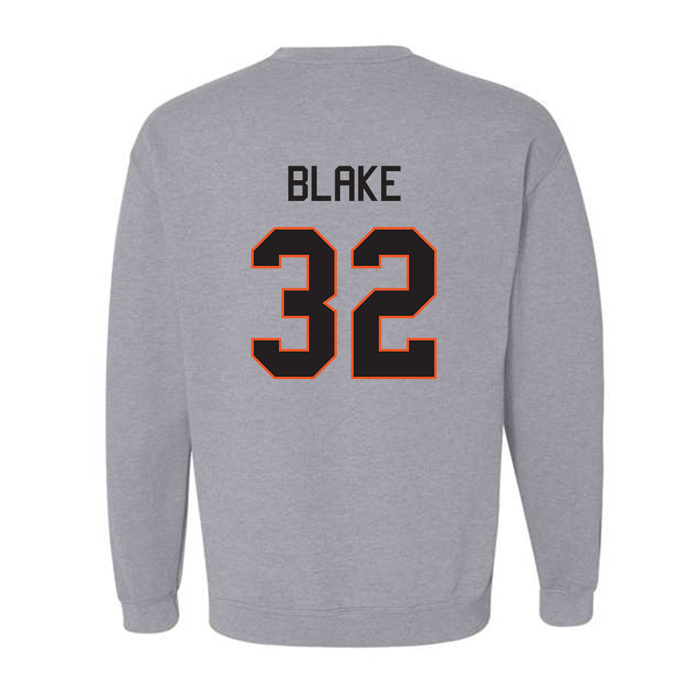 Oklahoma State - NCAA Baseball : Drew Blake - Classic Shersey Crewneck Sweatshirt-1