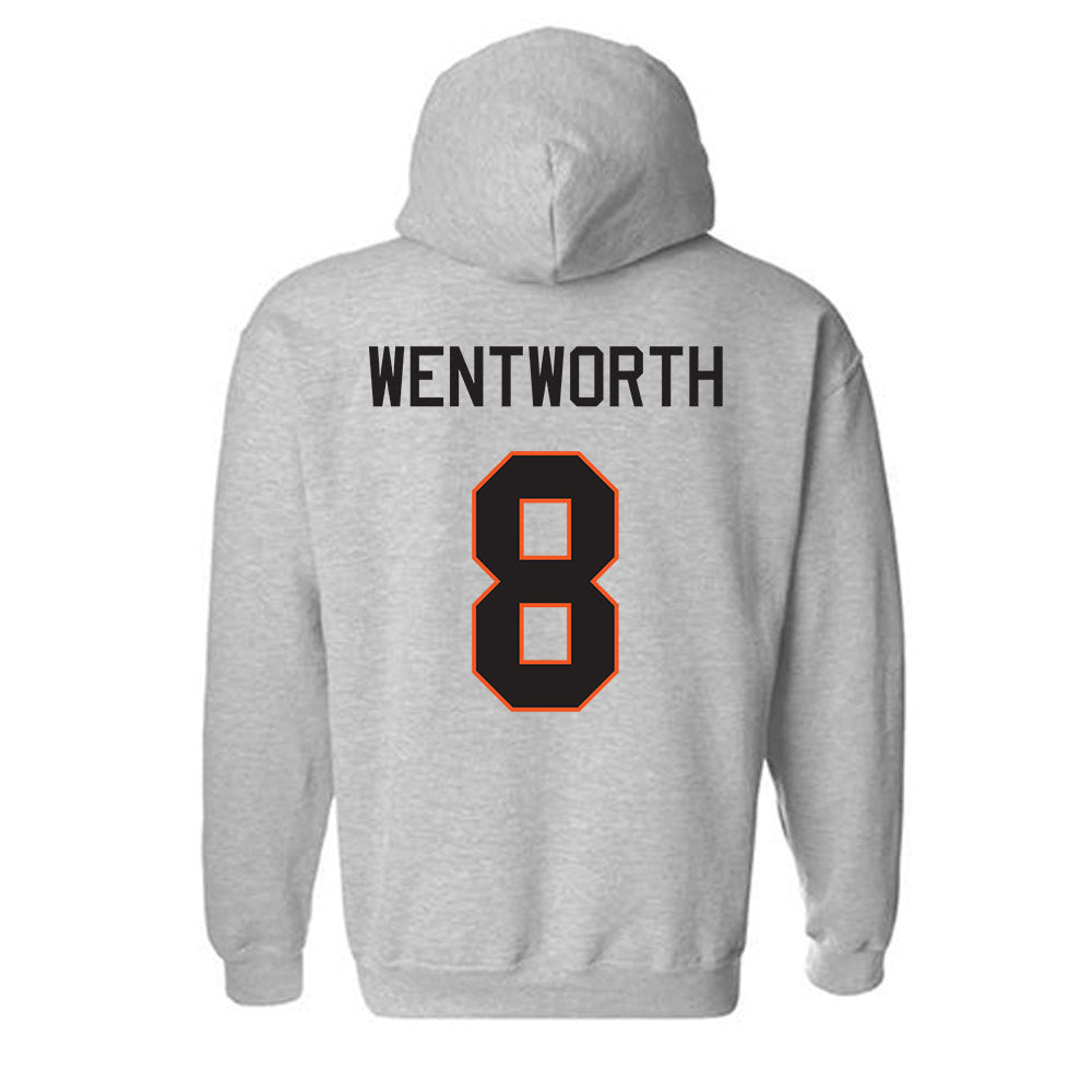 Oklahoma State - NCAA Baseball : TP Wentworth - Classic Shersey Hooded Sweatshirt-1