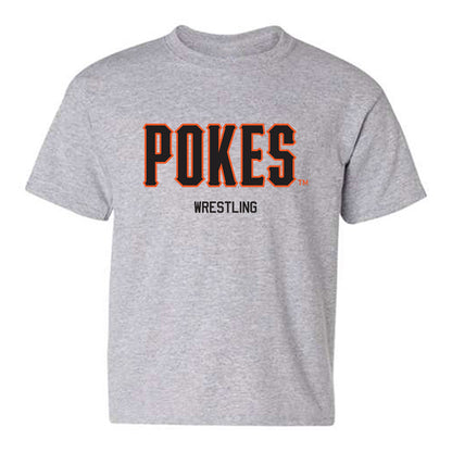 Oklahoma State - NCAA Wrestling : Kolter Burton - Classic Shersey Youth T-Shirt-0