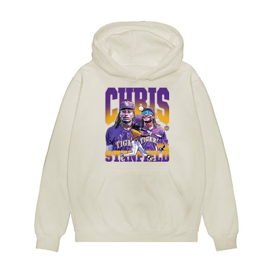 LSU - NCAA Baseball : Chris Stanfield - Premium Hooded Sweatshirt-0