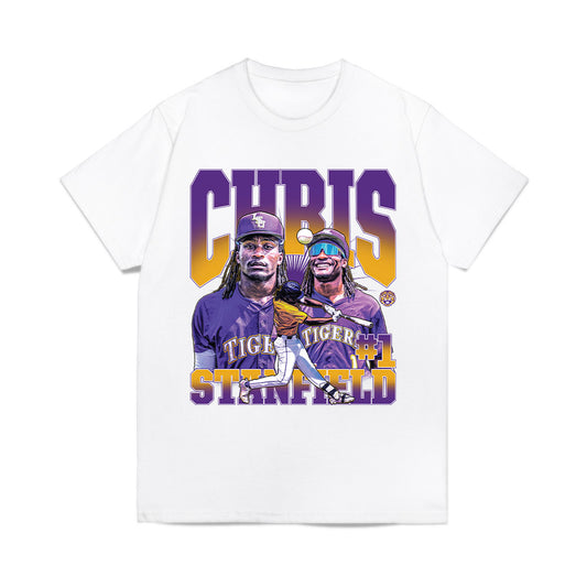 LSU - NCAA Baseball : Chris Stanfield - Comfort Colors T-Shirt-0
