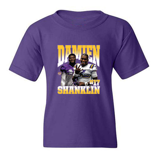 LSU - NCAA Football : Damien Shanklin - Youth T-Shirt-0