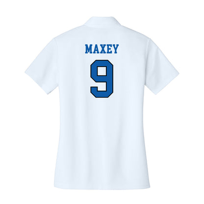 UNC Asheville - NCAA Women's Basketball : Dyanna Maxey - Women's Activewear Polo Shirt-1