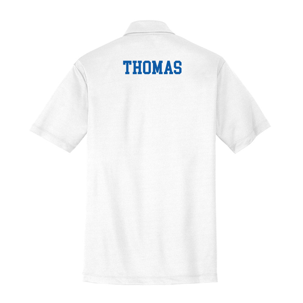 UNC Asheville - NCAA Women's Track & Field : Mikayla Thomas - Activewear Polo Shirt-1