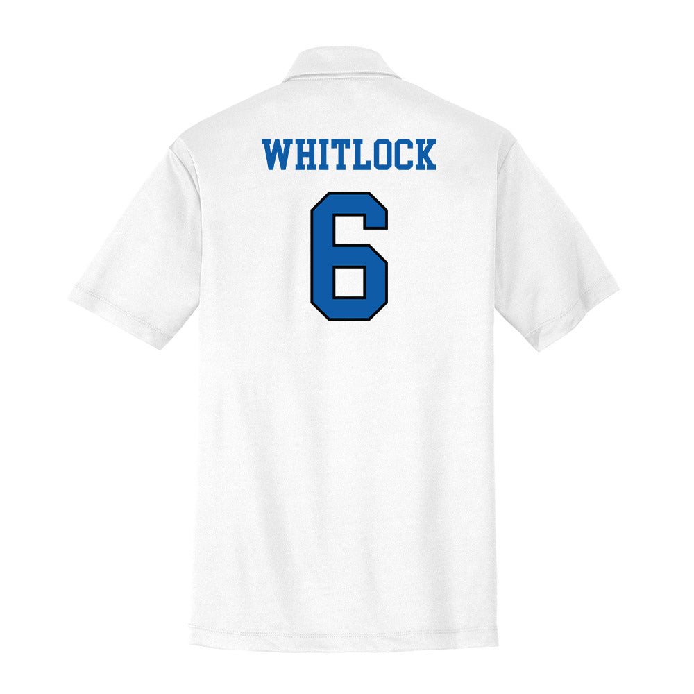 UNC Asheville - NCAA Men's Soccer : Aidan Whitlock - Activewear Polo Shirt-1