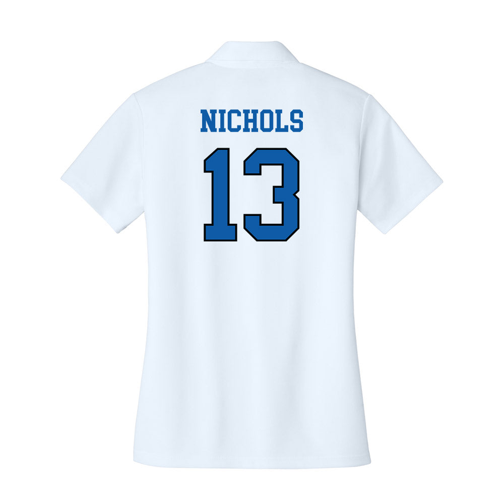 UNC Asheville - NCAA Women's Volleyball : Cadence Nichols - Women's Activewear Polo Shirt-1