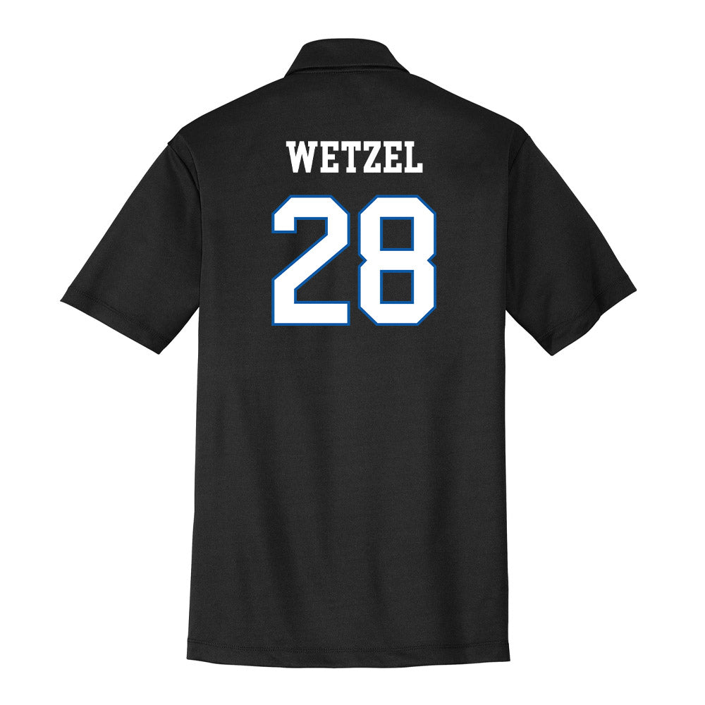 UNC Asheville - NCAA Men's Soccer : Isaac Wetzel - Activewear Polo Shirt-1