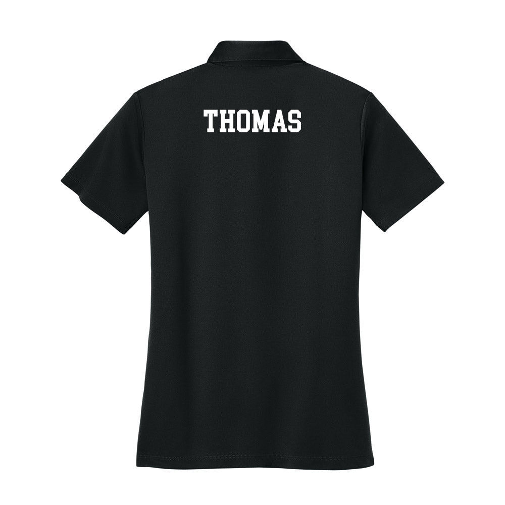 UNC Asheville - NCAA Women's Track & Field : Mikayla Thomas - Women's Activewear Polo Shirt-1