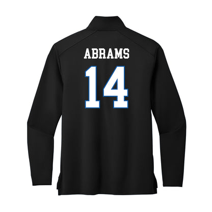 UNC Asheville - NCAA Baseball : Kohl Abrams - Premium Quarter Zip Jacket-1