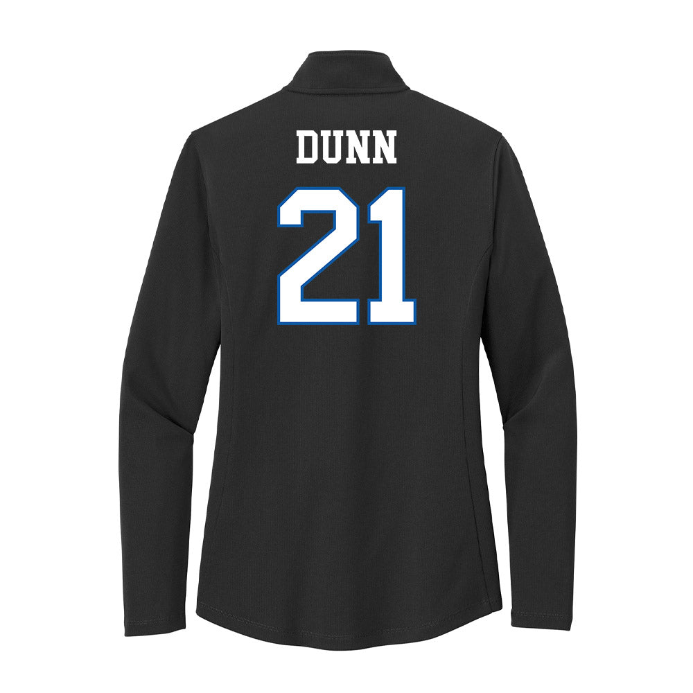 UNC Asheville - NCAA Women's Volleyball : Devyn Dunn - Women's Lightweight Quarter Zip Jacket-1