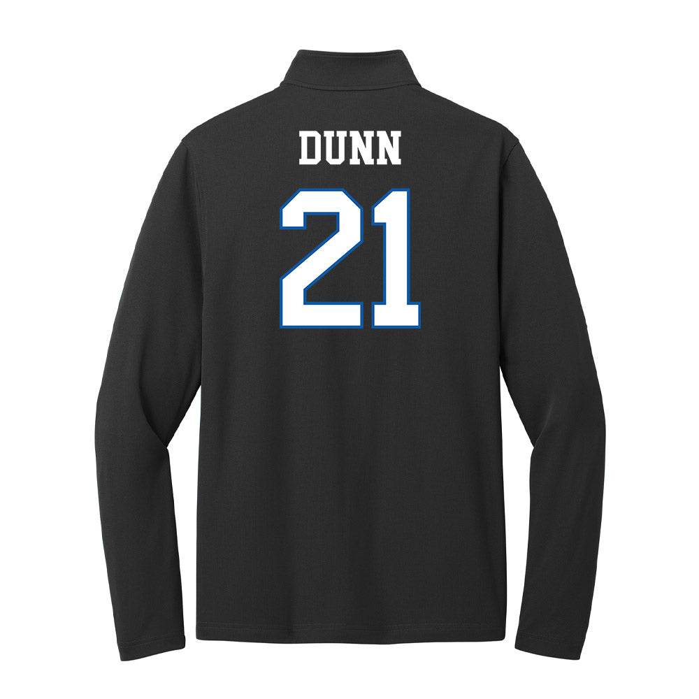 UNC Asheville - NCAA Women's Volleyball : Devyn Dunn - Lightweight Quarter Zip Jacket-1