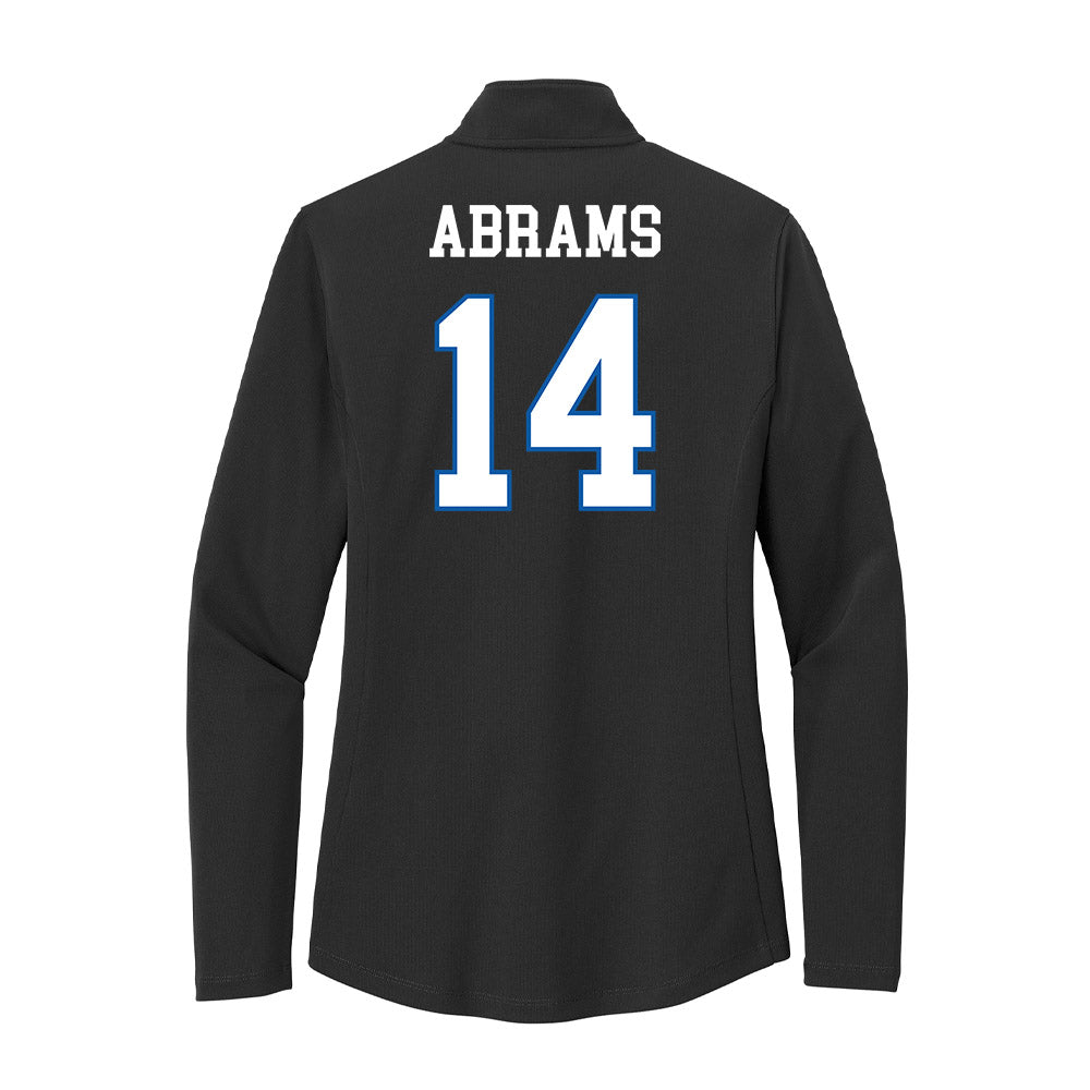 UNC Asheville - NCAA Baseball : Kohl Abrams - Women's Lightweight Quarter Zip Jacket-1