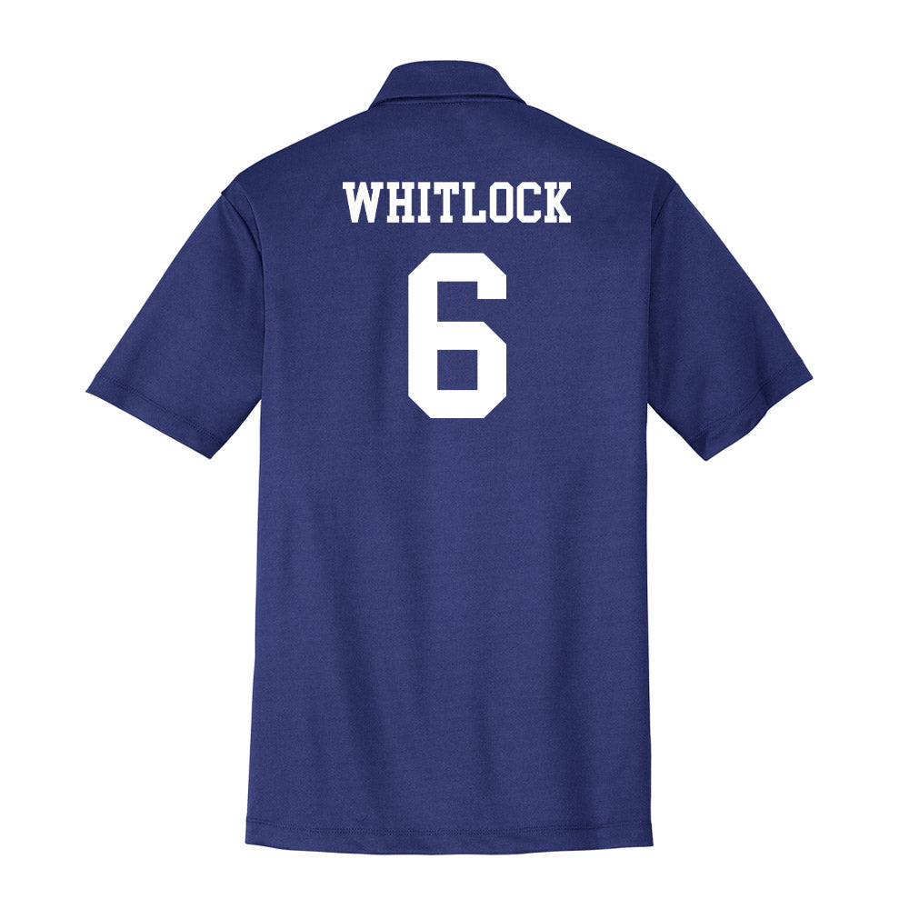 UNC Asheville - NCAA Men's Soccer : Aidan Whitlock - Activewear Polo Shirt-1